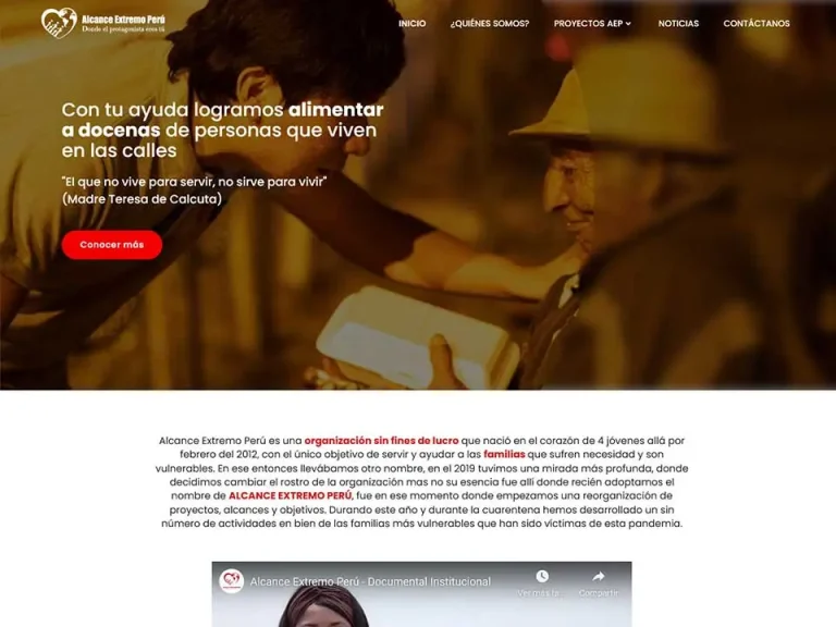 ONG en Lima Perú | Caso de Éxito - Alcance Extremo