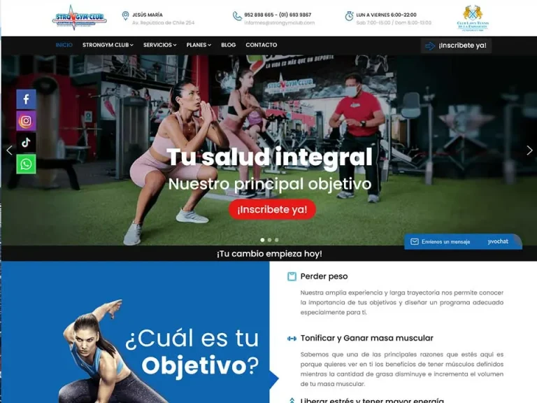 Gimnasio en Jesús María Lima | Caso de Éxito - Strong Gym ClubStrongym Club