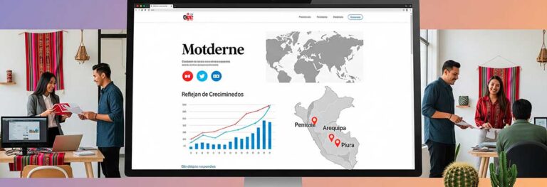 Desarrollo web Perú y marketing digital para impulsar negocio