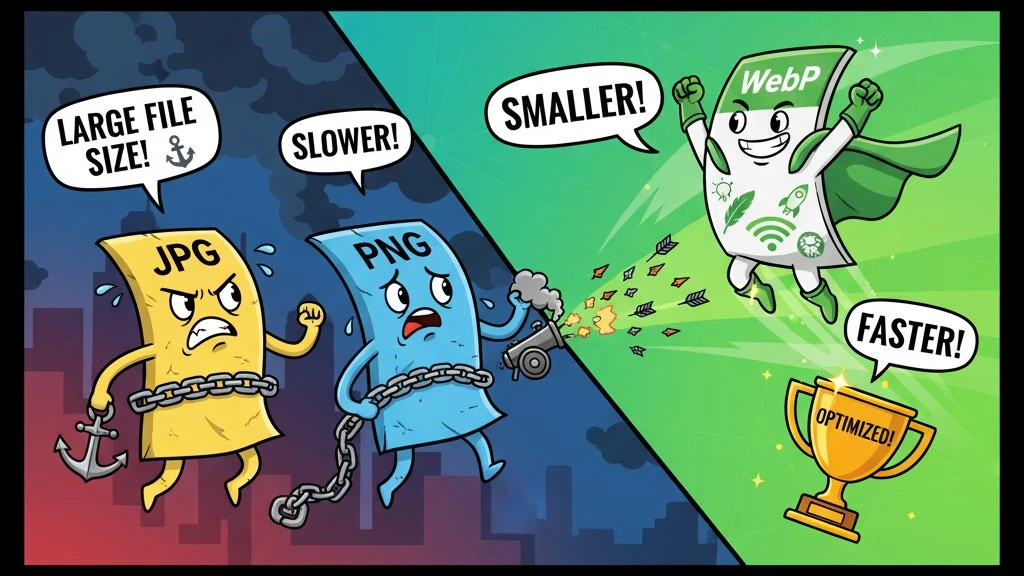 imágenes WebP para mejorar la velocidad del sitio web